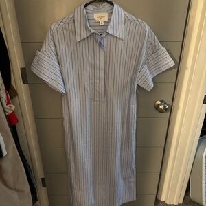Woman’s Striped Pomander Dress